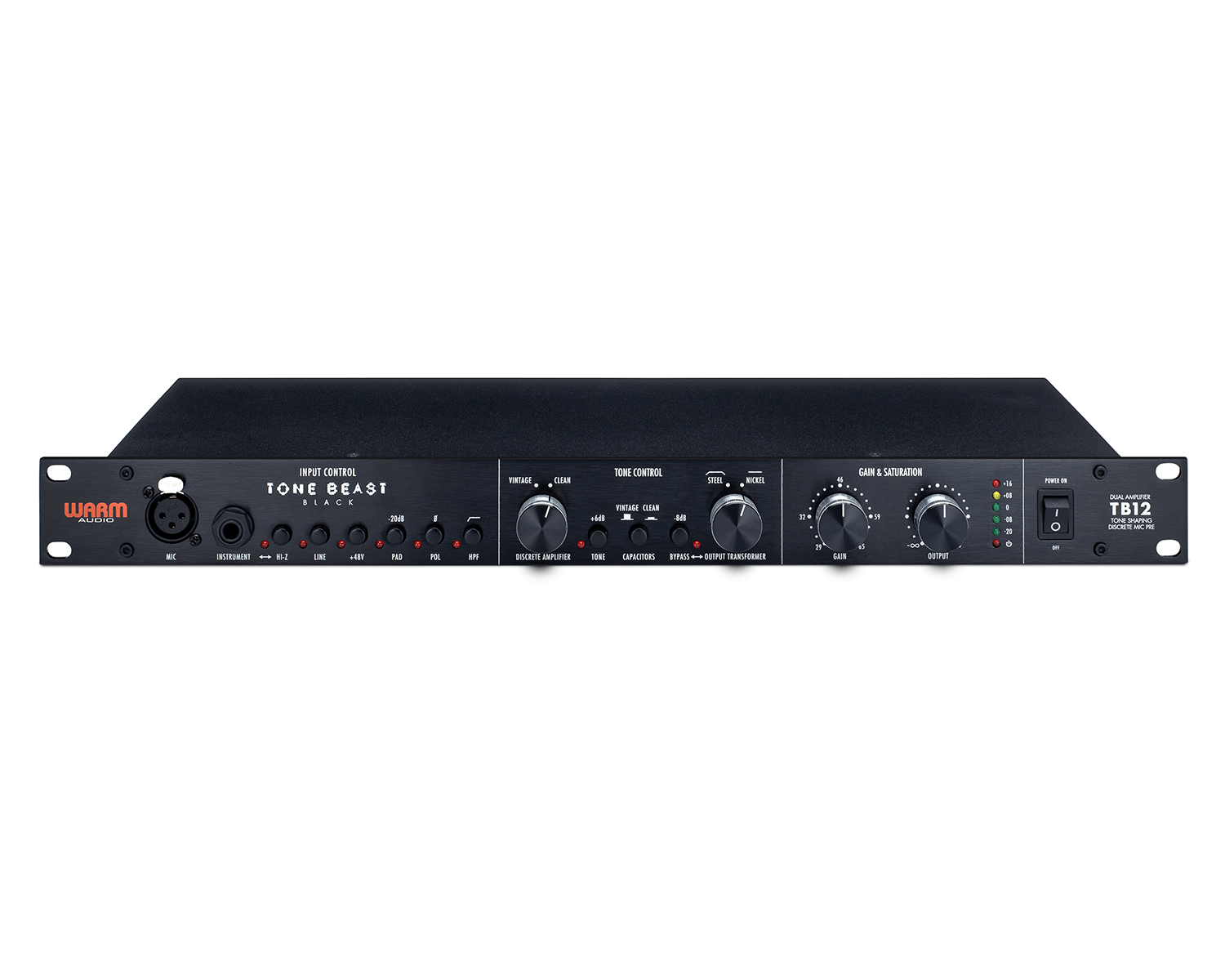 Tone Beast TB12 - 1-Kanal Mikrofon- und Instrumenten­vorverstärker