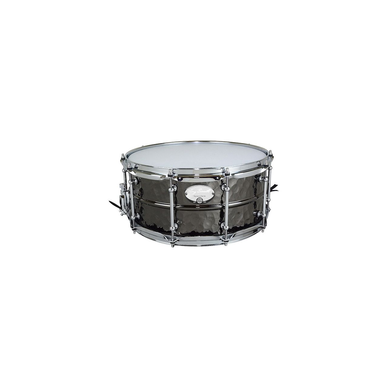 14" x 6,5" Gregg Bissonette Signature Snare Black Nickel "Showroom Modell"