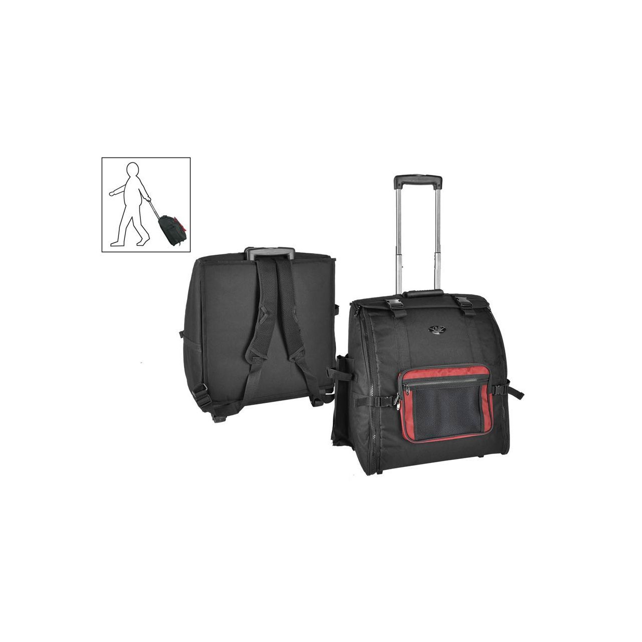 Akkordeon Trolley Gigbag 120 Bass / 47 x 53 x 22 cm