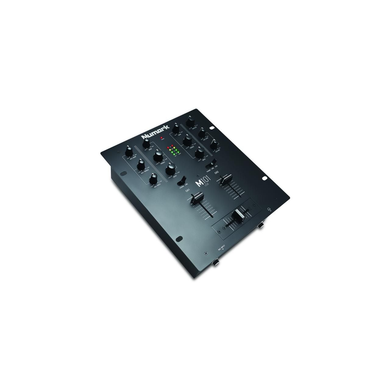 M101USB Black - 2-Kanal USB Mixer 