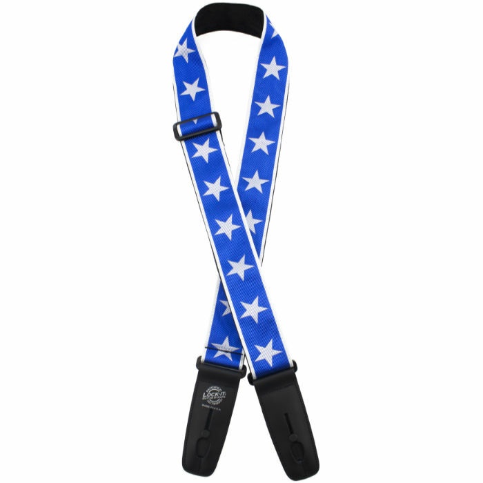 Lock.It Strap 2" Rock Jaquard, (LIS 300-J21), Blue Star