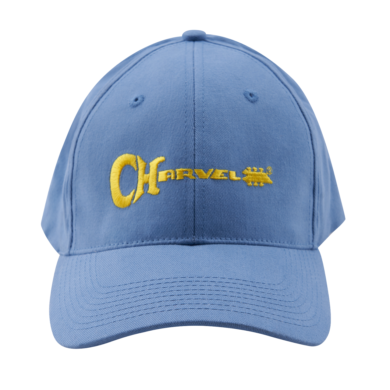 3D Logo Hat, Blue and Yellow