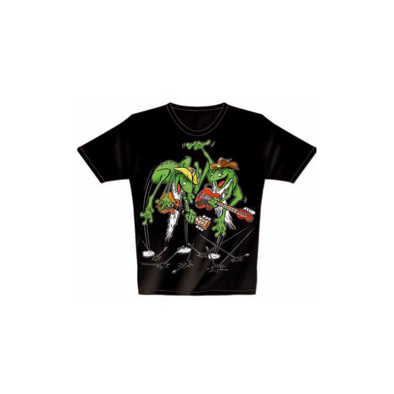 T-Shirt Rock you Music Bullet Frogs Size S