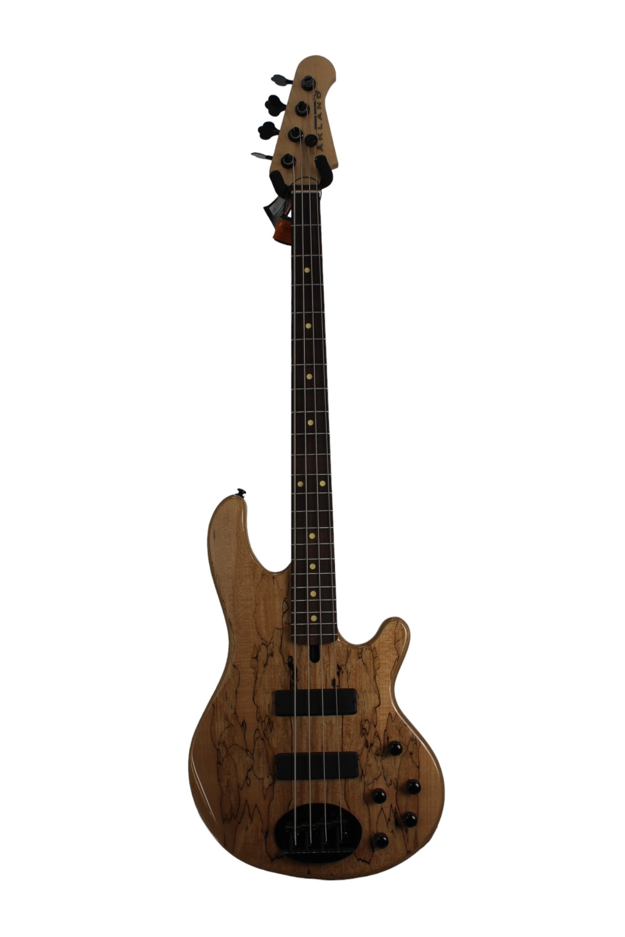 Skyline 44-01 Deluxe Bass, 4-String - Spalted Maple Top, Natural Gloss "B-Stock"