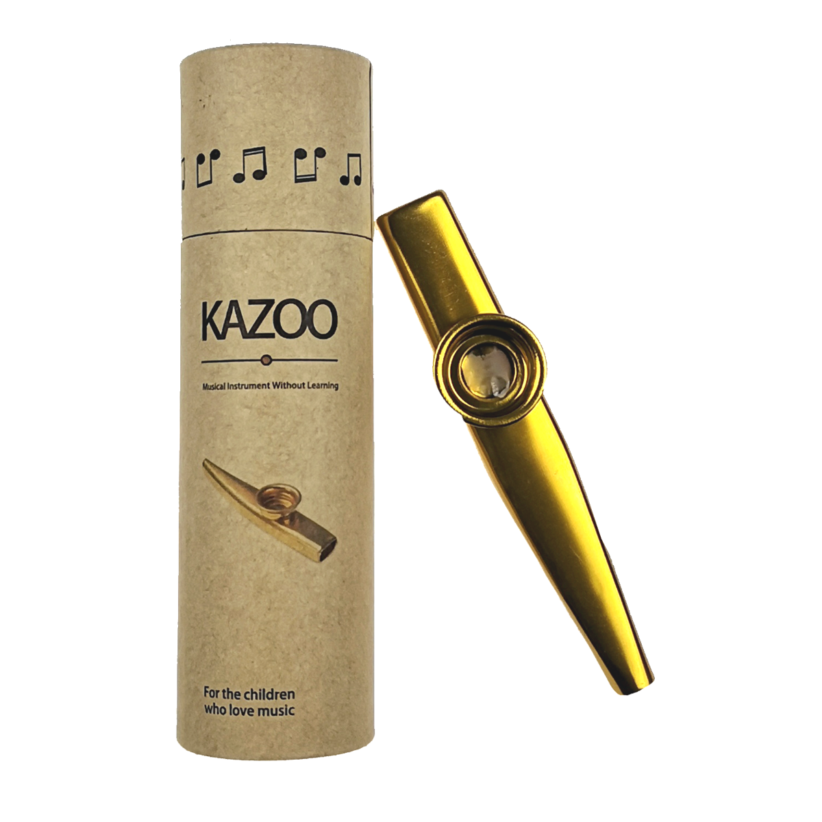 Aluminum K-1G Kazoo - Gold