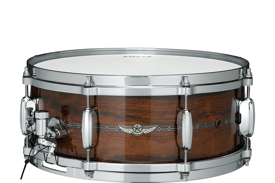 TBS1465D-LNTI, Snaredrum 14"x6,5" Star Bubinga, Natural Indian Laurel