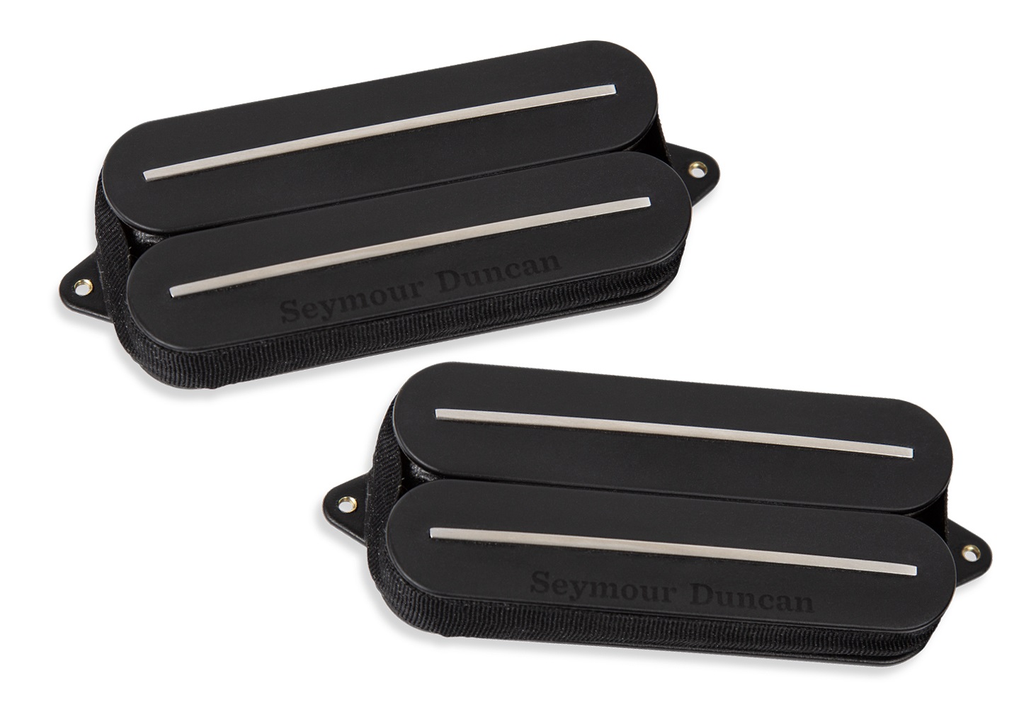 Hot Rodded Rails Humbucker Set, 7-String - Black