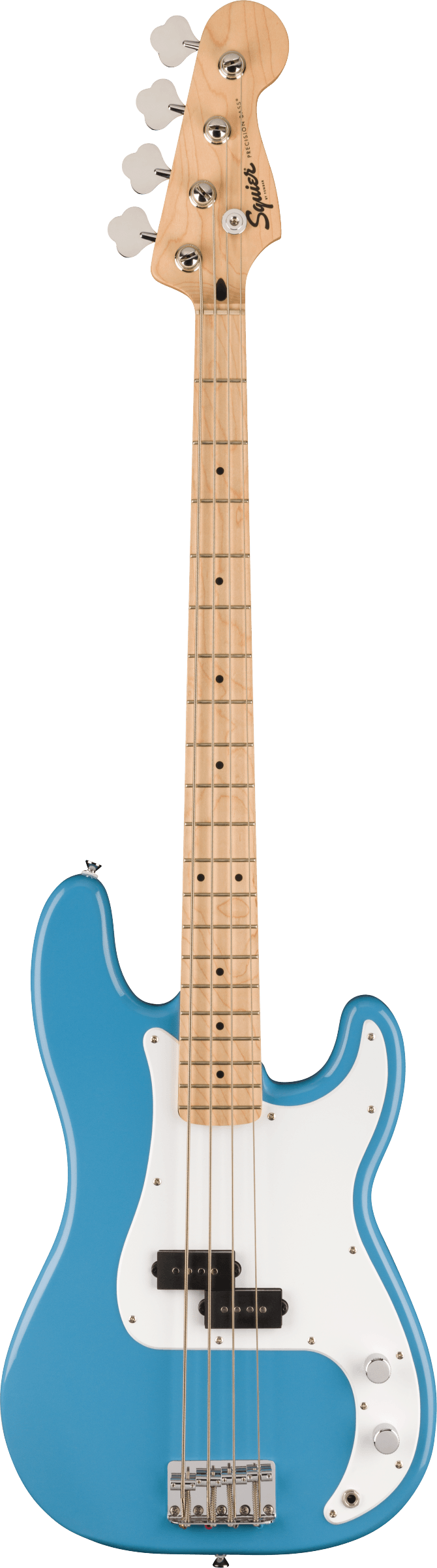 Sonic™ Precision Bass®, Maple Fingerboard, White Pickguard, California Blue