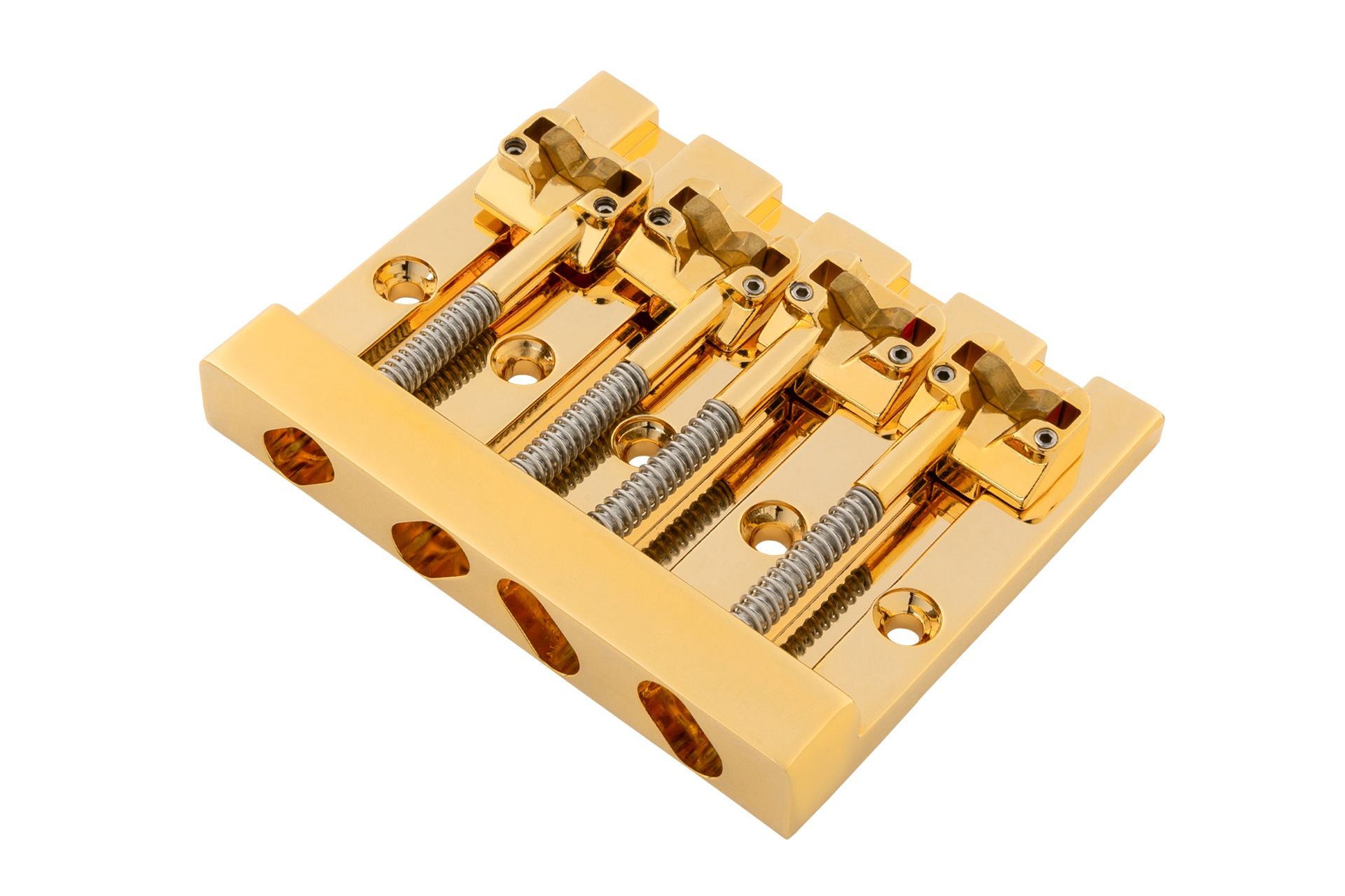 HIPSHOT 4 String KickAss Bass Bridge - Gold