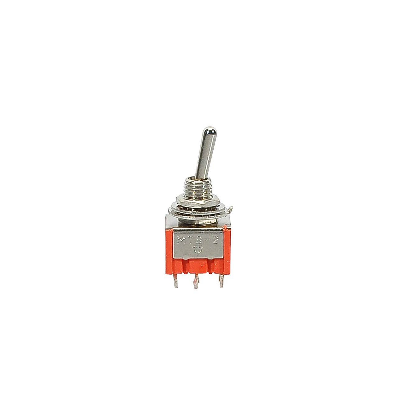 Mini Toggle Switch, 3-Weg-Schalter, on-off-on, nickel