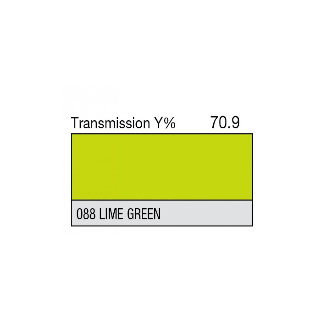 LEE-Filters, Nr. 088 - Lime Grenn, Abschnitt 25x122cm