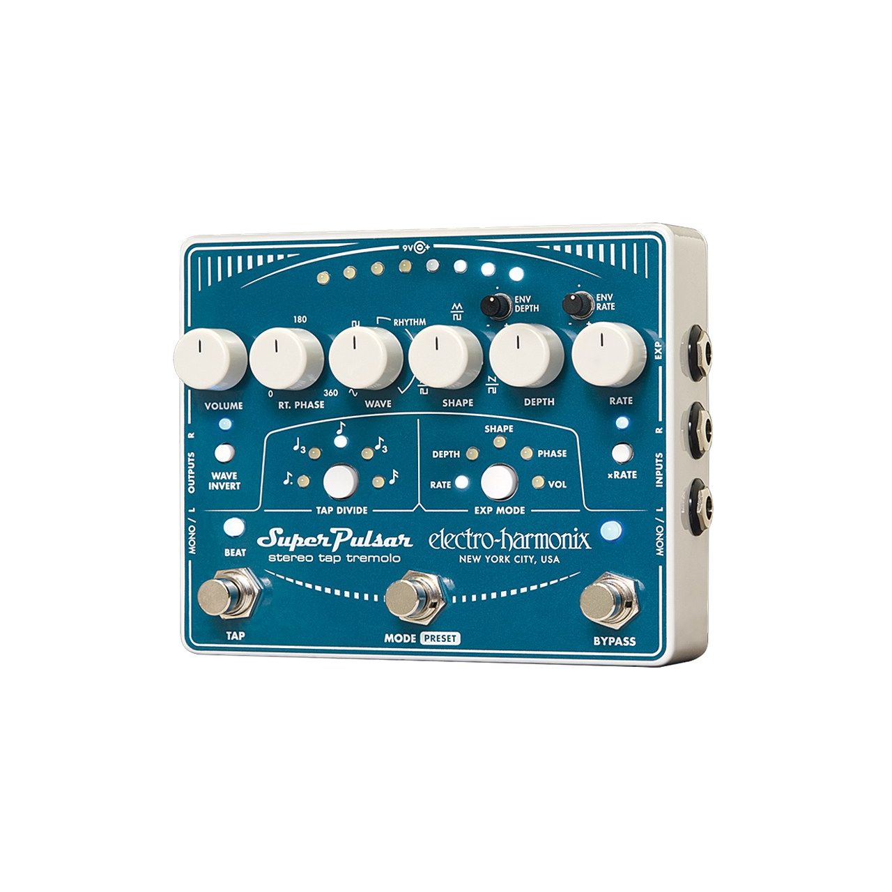 Super Pulsar Stereo Tap Tremolo