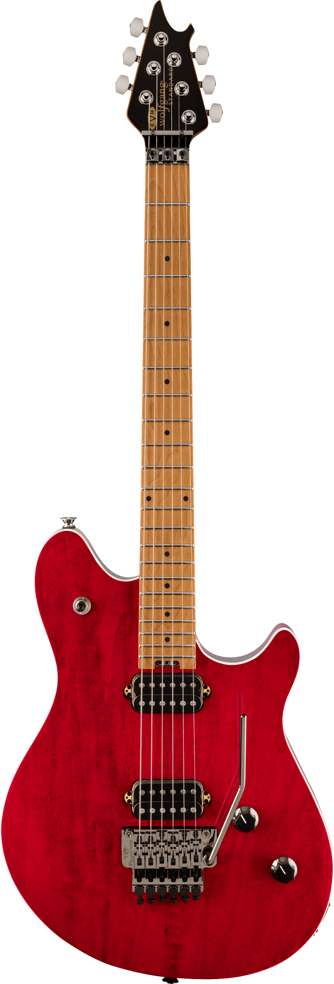 Wolfgang® WG Standard QM, Baked Maple Fingerboard, Wine Red