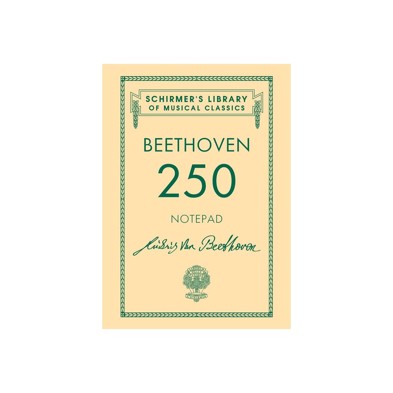 A6 Spiral Bound Notebook - Beethoven 250