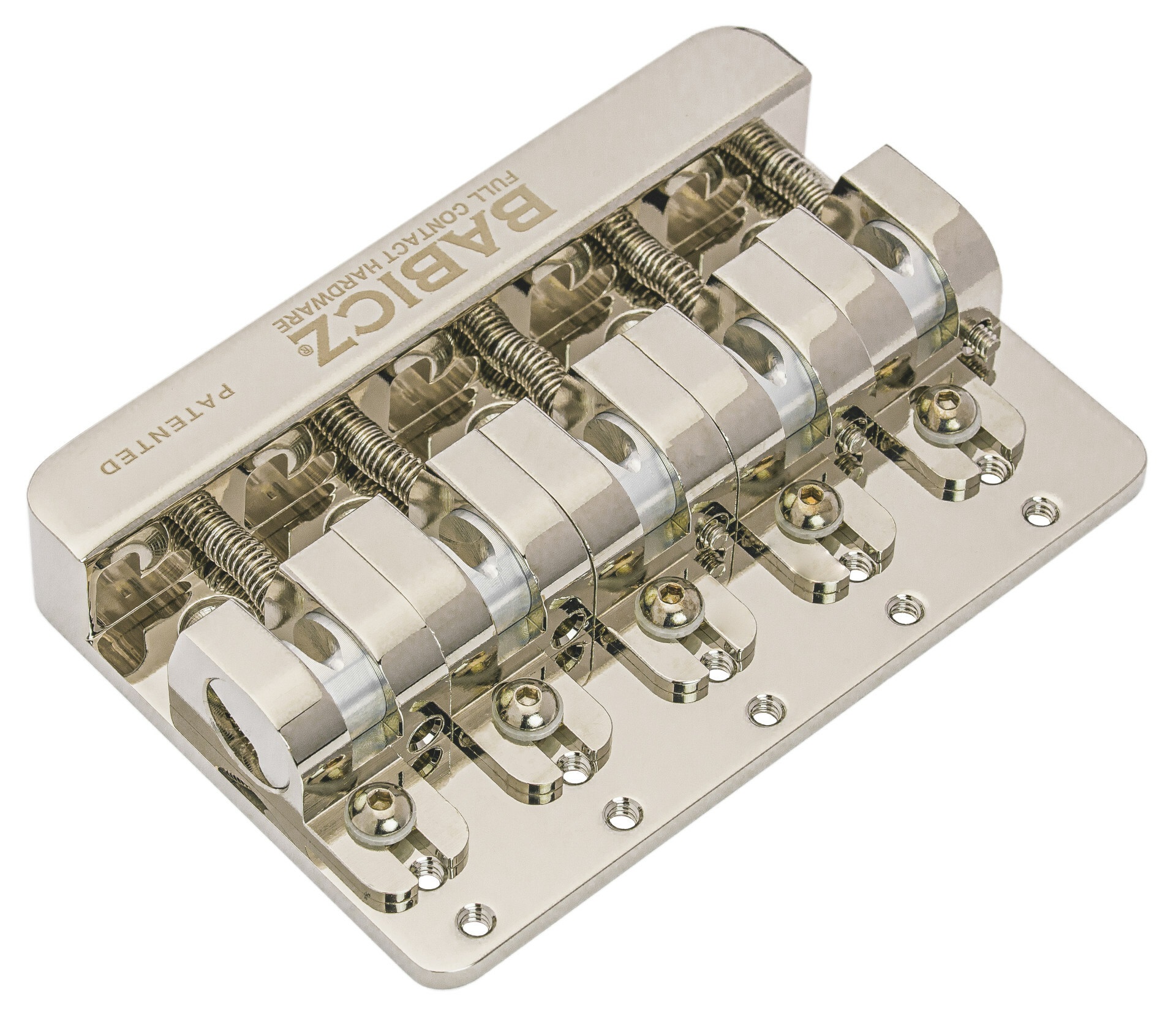 Babicz FCH-5 Bass Bridge - 5 Hole Mount - Nickel