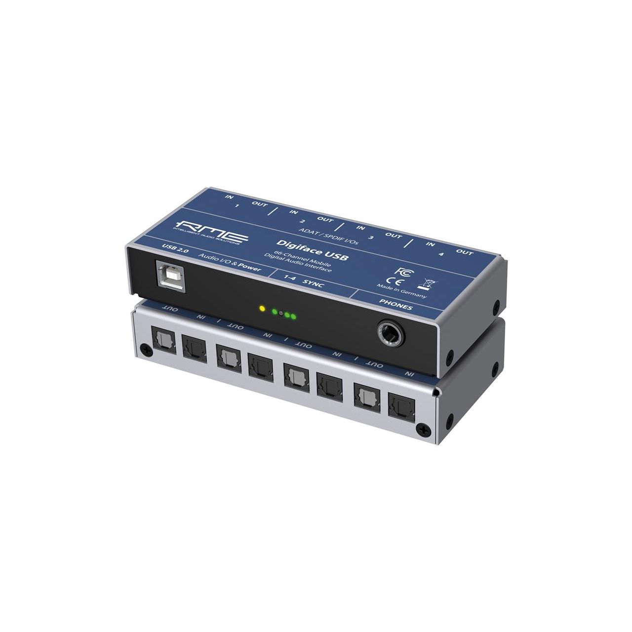 Digiface USB - 66-Kanal Digital I/O USB 2.0 Interface