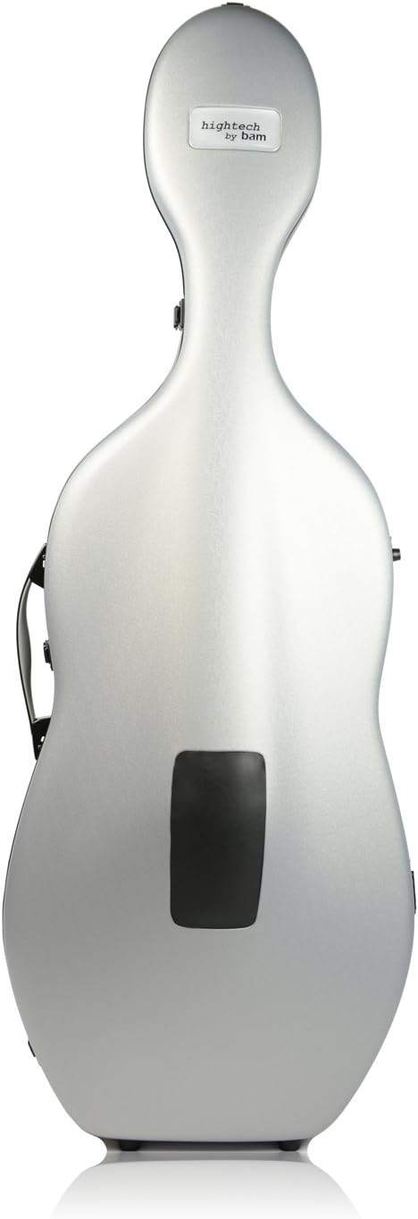 Hightech Adjustable Cello Etui, Silbergrau, "B-Ware"