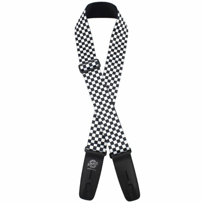 Strap 2" Poly Plush (LIS 102-S62), Checkerboard