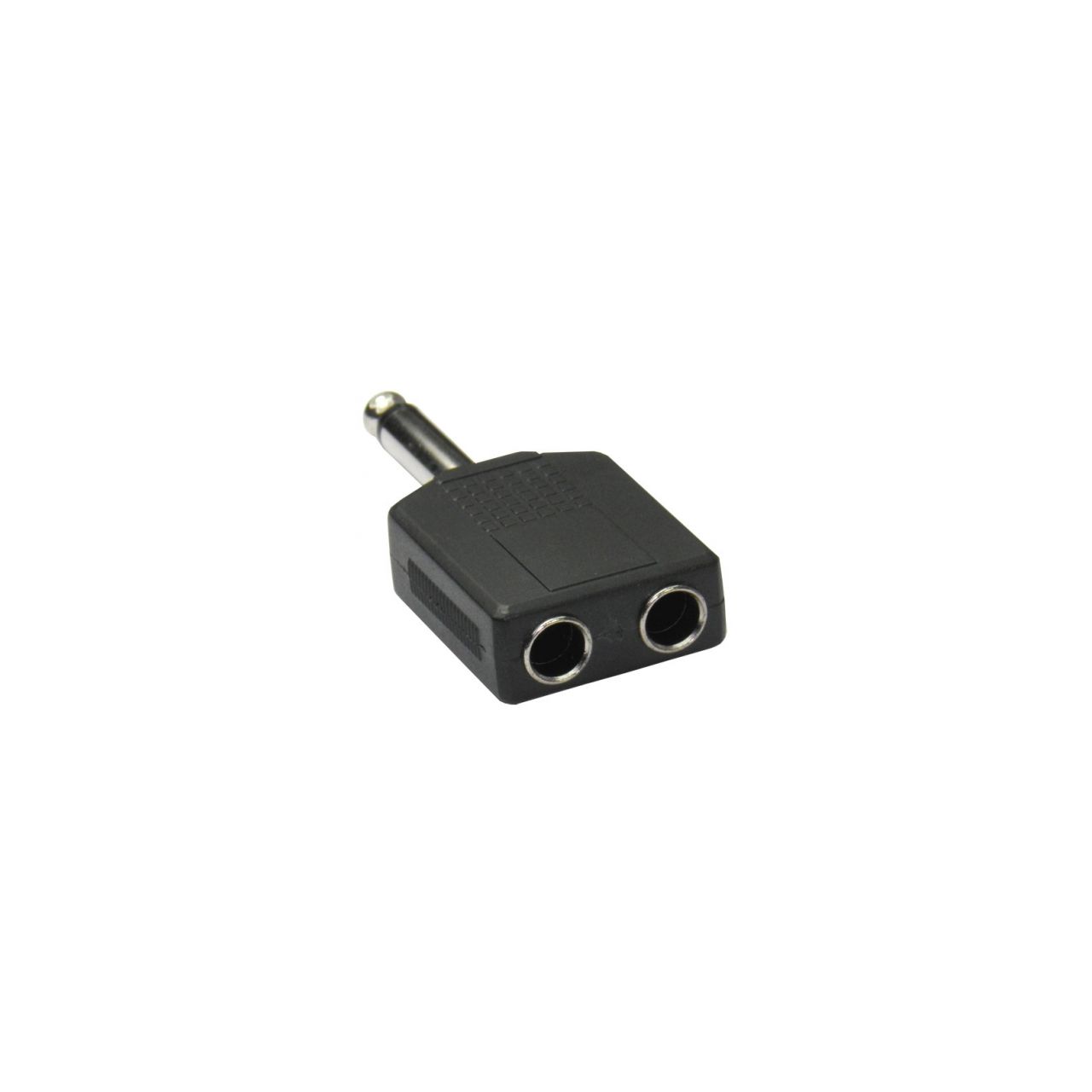 S 55 Y-Adapter, 2x 6,3mm mono Klinkekupplung auf 1x 6,3mm mono Klinkenstecker