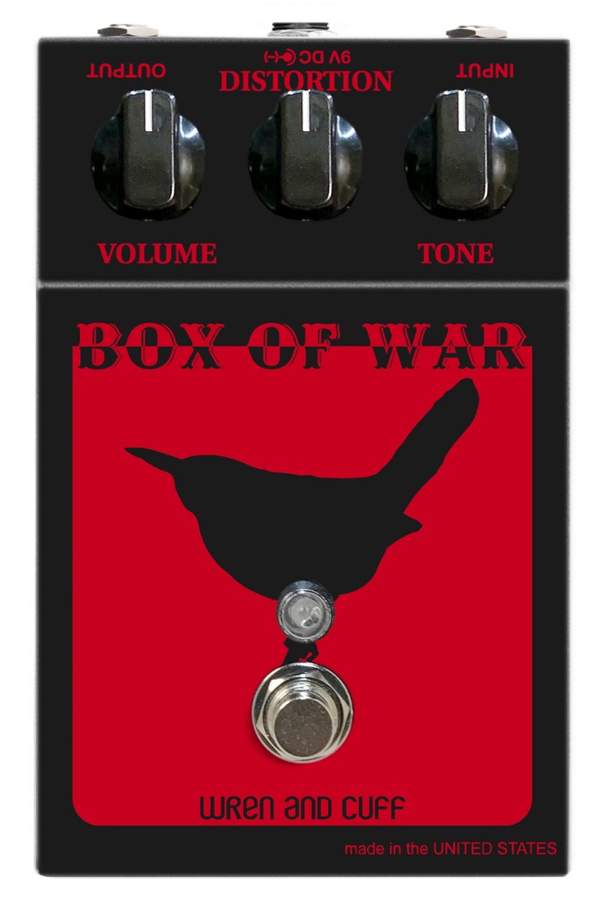 Box of War Reissue OG (Black-Red Custom Color) - Fuzz