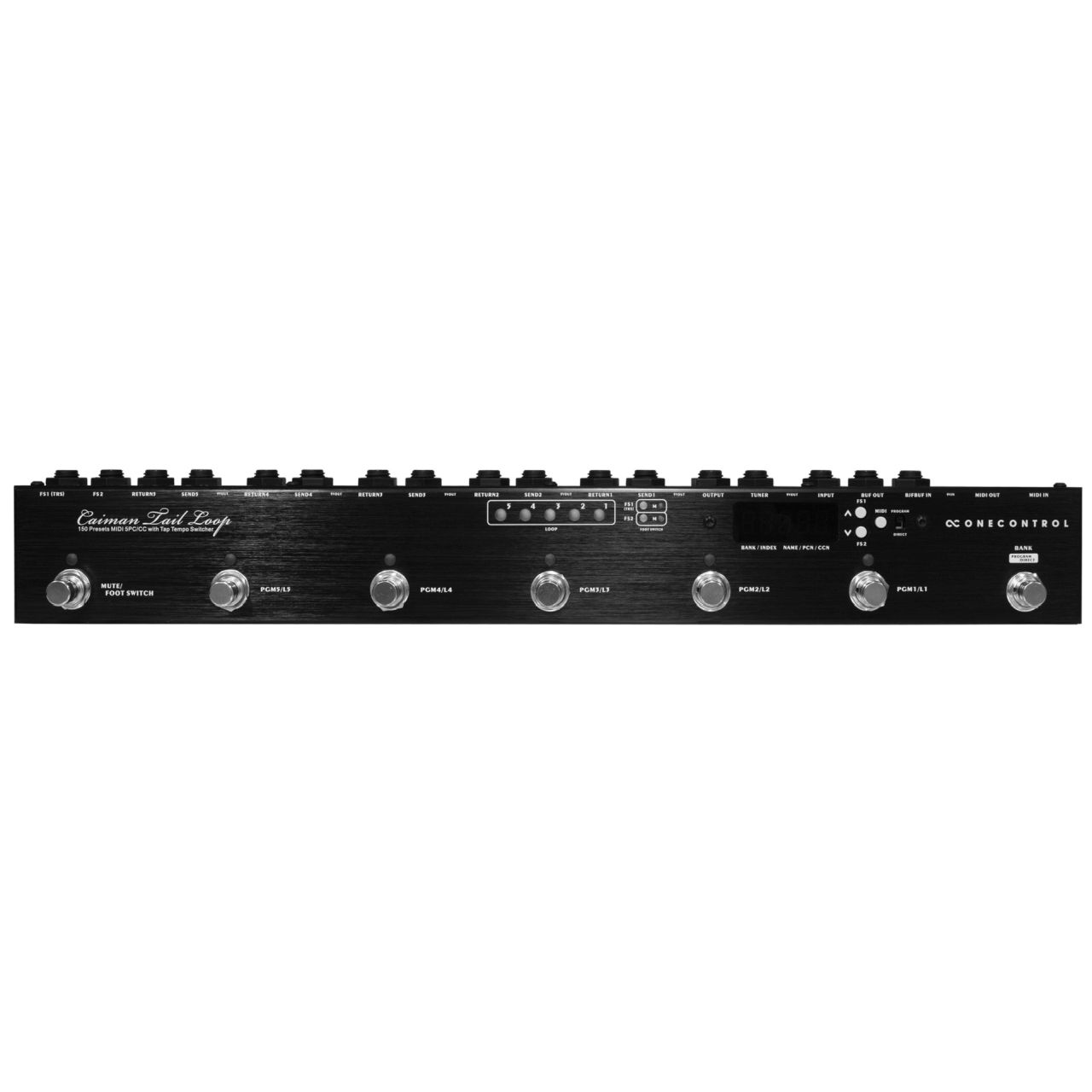 Caiman Tail Loop - Programmable 5-Channel Loop Switcher