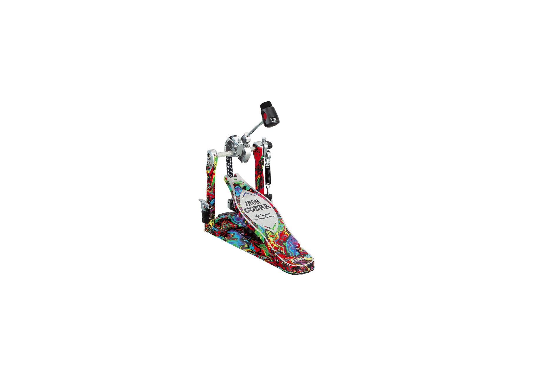 50th Limited Iron Cobra Marble Psychedelic Rainbow Rolling Glide Single Pedal