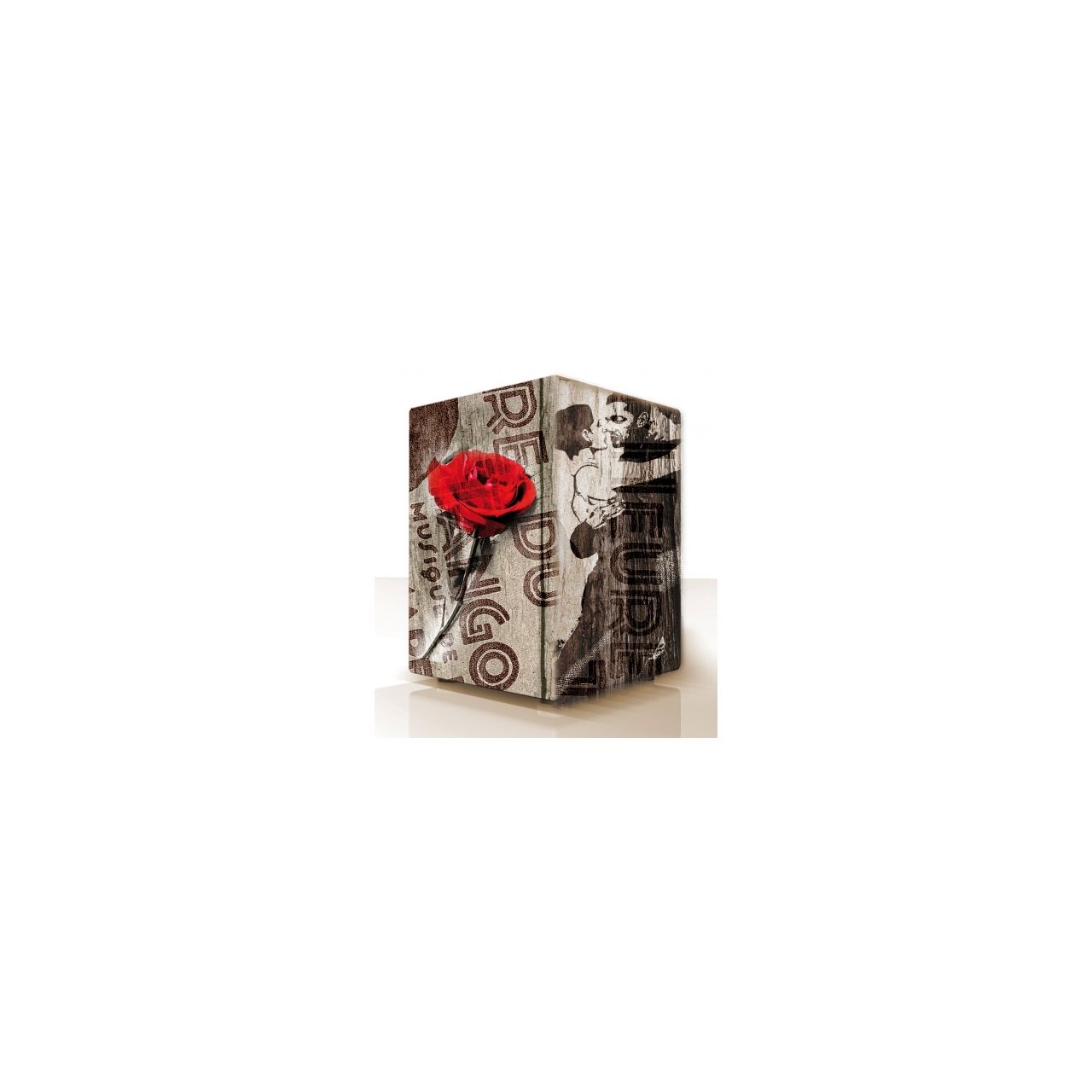 "Tango Rose" Large Cool Cajon