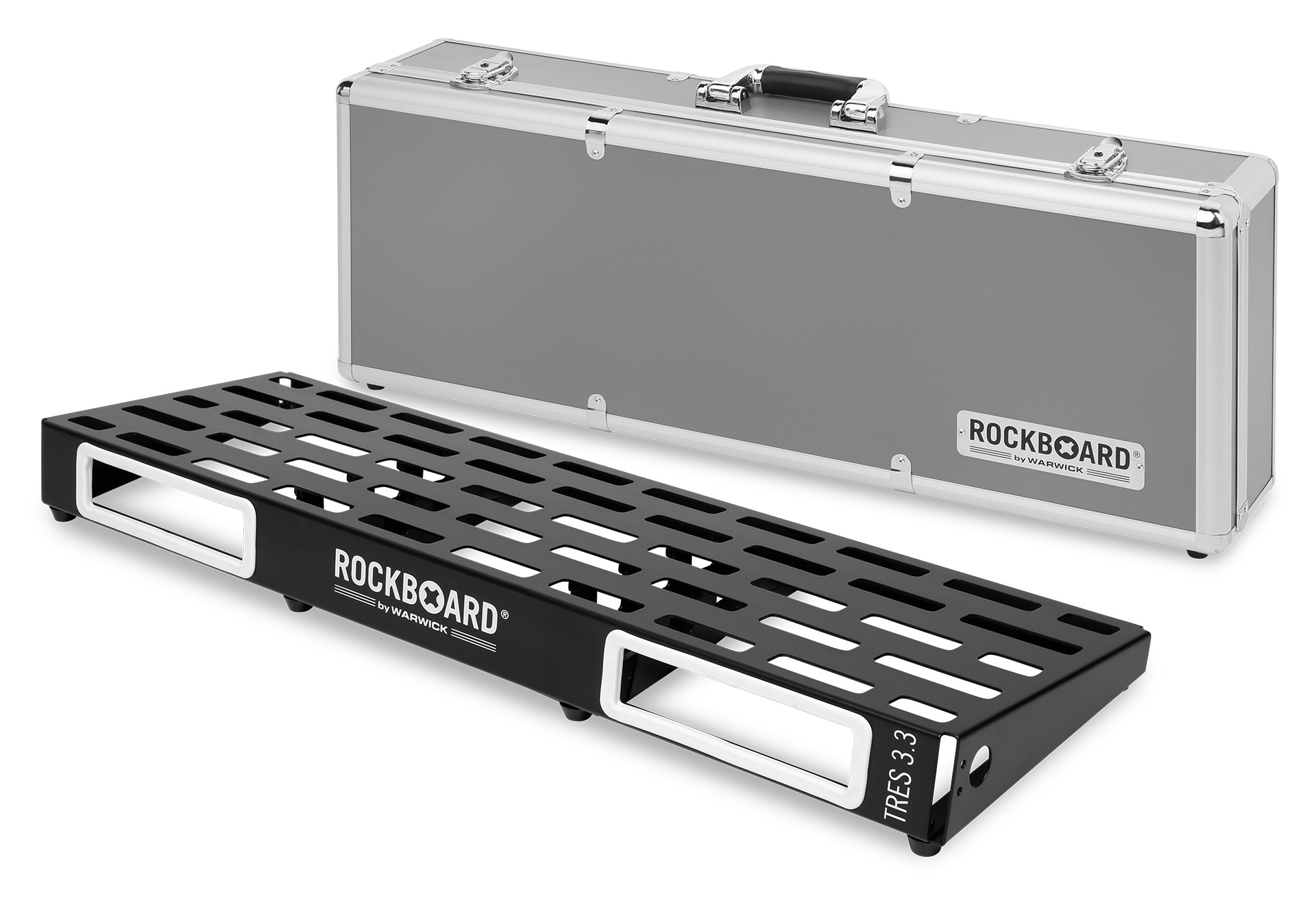 RockBoard TRES 3.3, Pedalboard with Flight Case