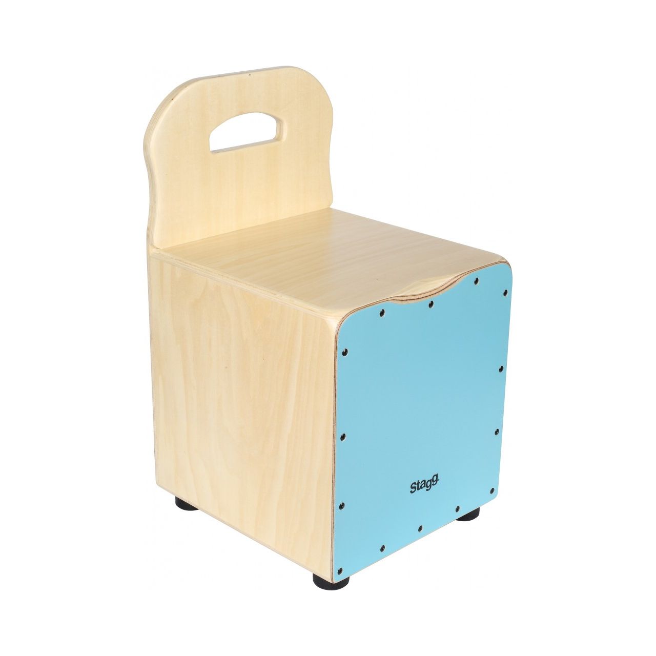 Kids Cajon mit Lehne Blau