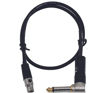 MU-50G90 Instrumentenkabel für Taschensender, abgewinkelt