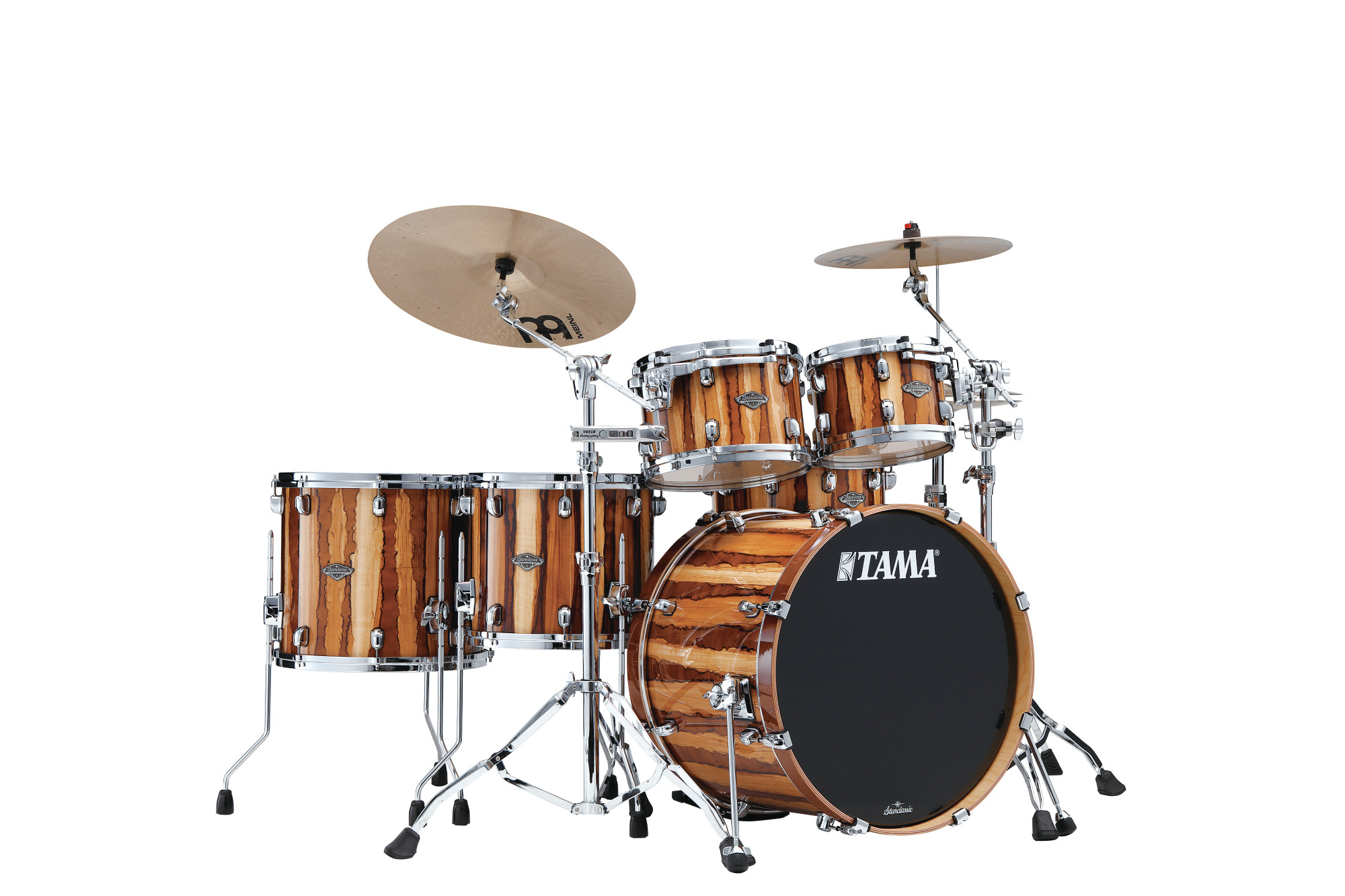 Starclassic Performer Shell Kit 5 teilig - Caramel Aurora/Chrom HW