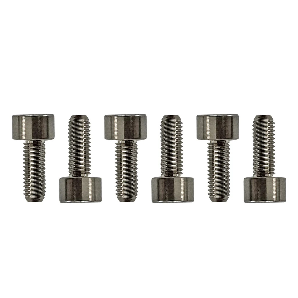 FROSMSTIP - Titanium Saddle Mounting Screws (6 pcs)