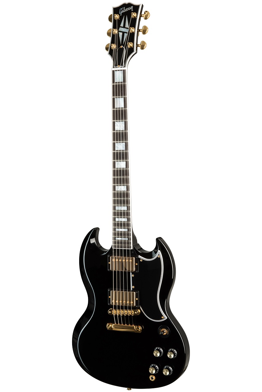 SG Custom 2-Pickup w/ Ebony Fingerboard Gloss, Ebony