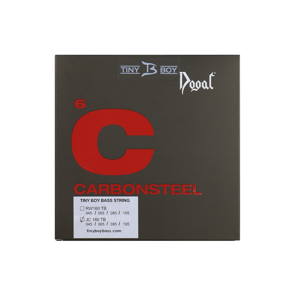 JC160TB Carbon Steel Flat Wound, .045 - .105