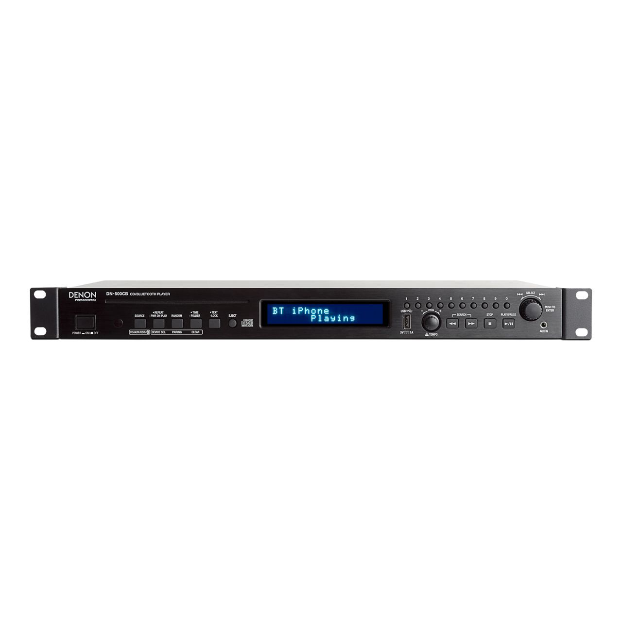 DN-500CB CD/Media Player with Bluetooth/USB/Aux Inputs and RS-232c 