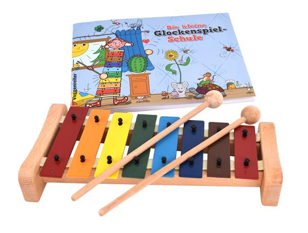 Buntes Glockenspiel-Set