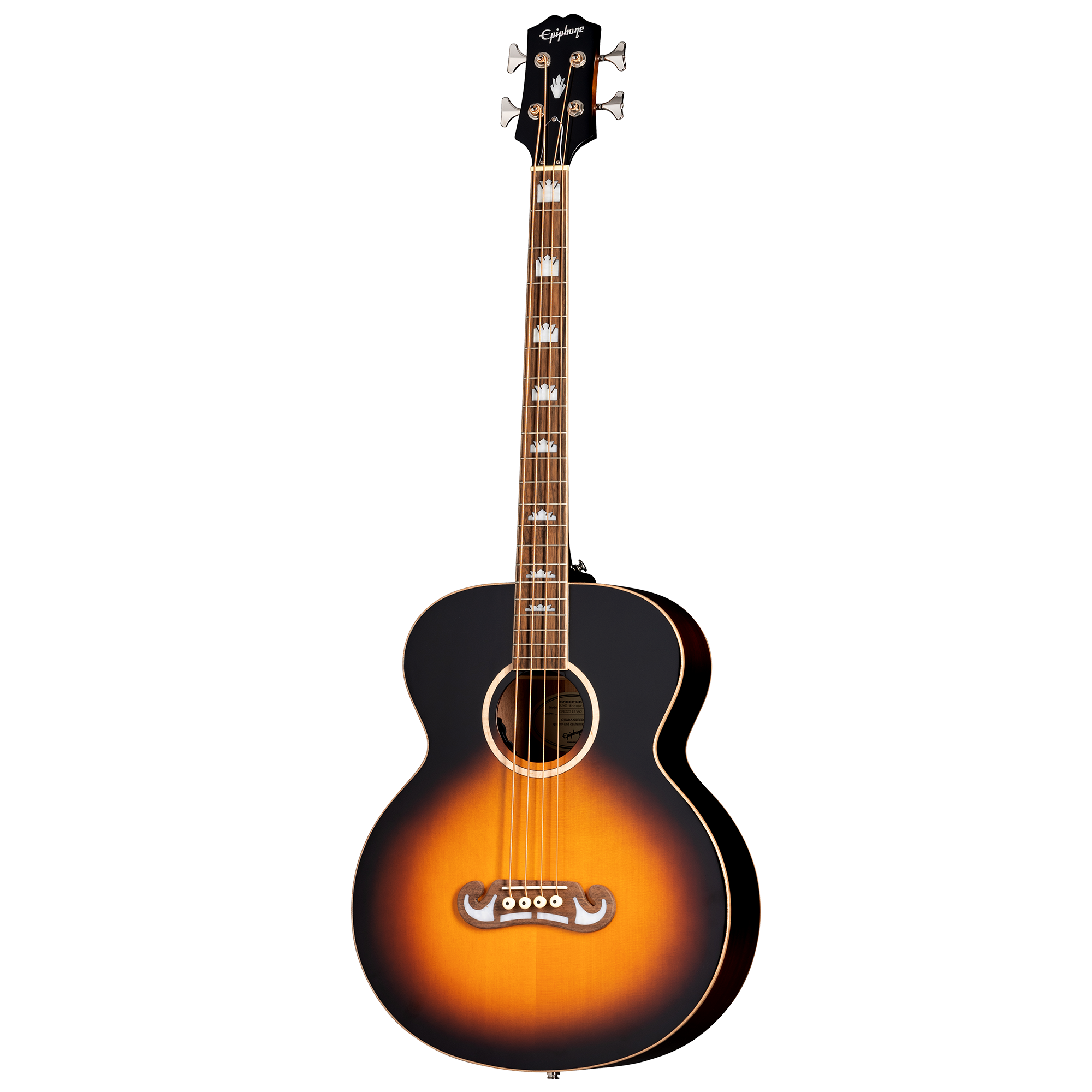 El Capitain J-200 Studio IV Bass (Fishman Sonitone), Aged Vintage Sunburst