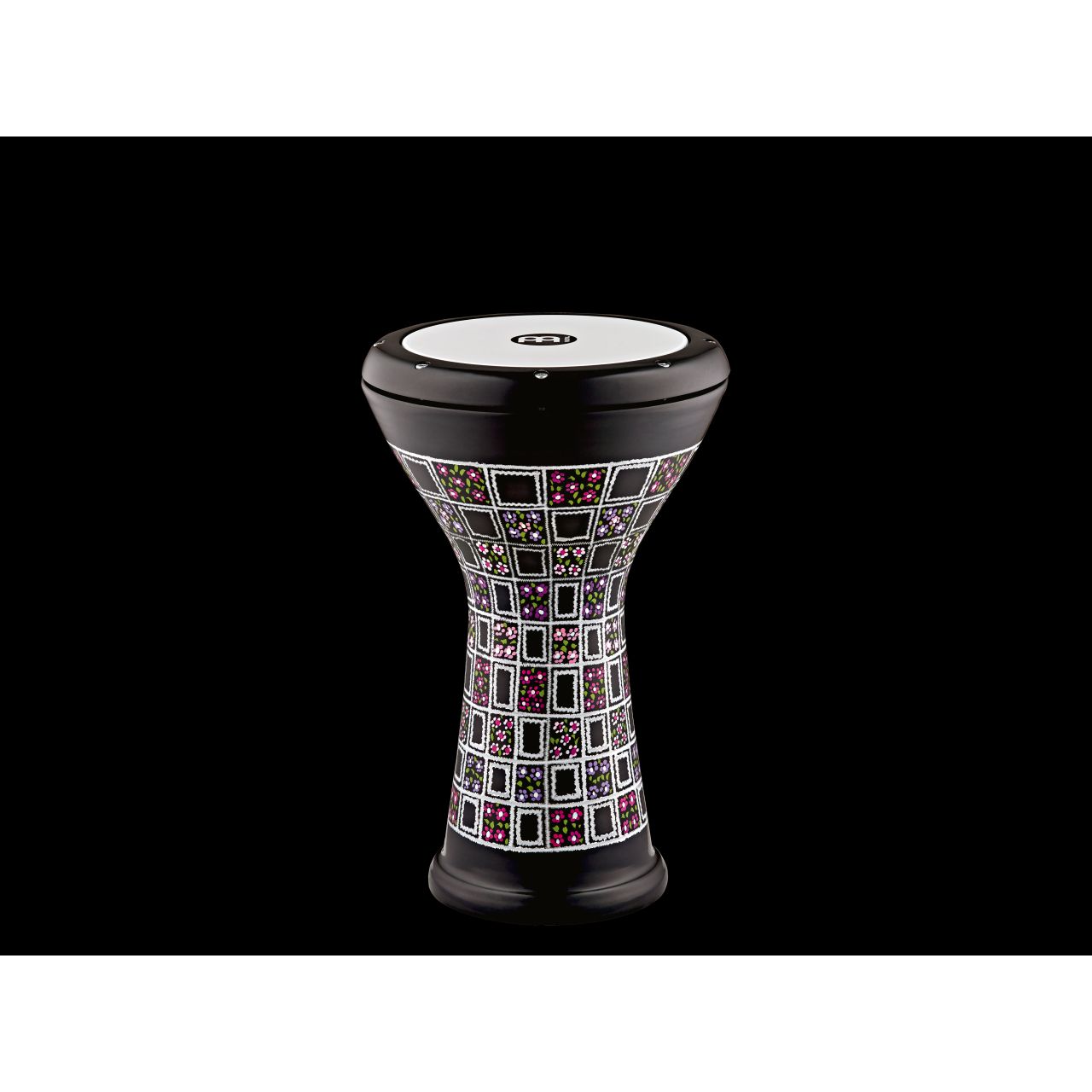 HE-3039 Aluminium Doumbek Floral Design