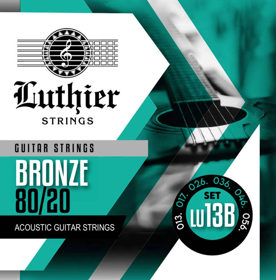 LU-13B 80/20 Bronze Wound Strings, .013 - .056