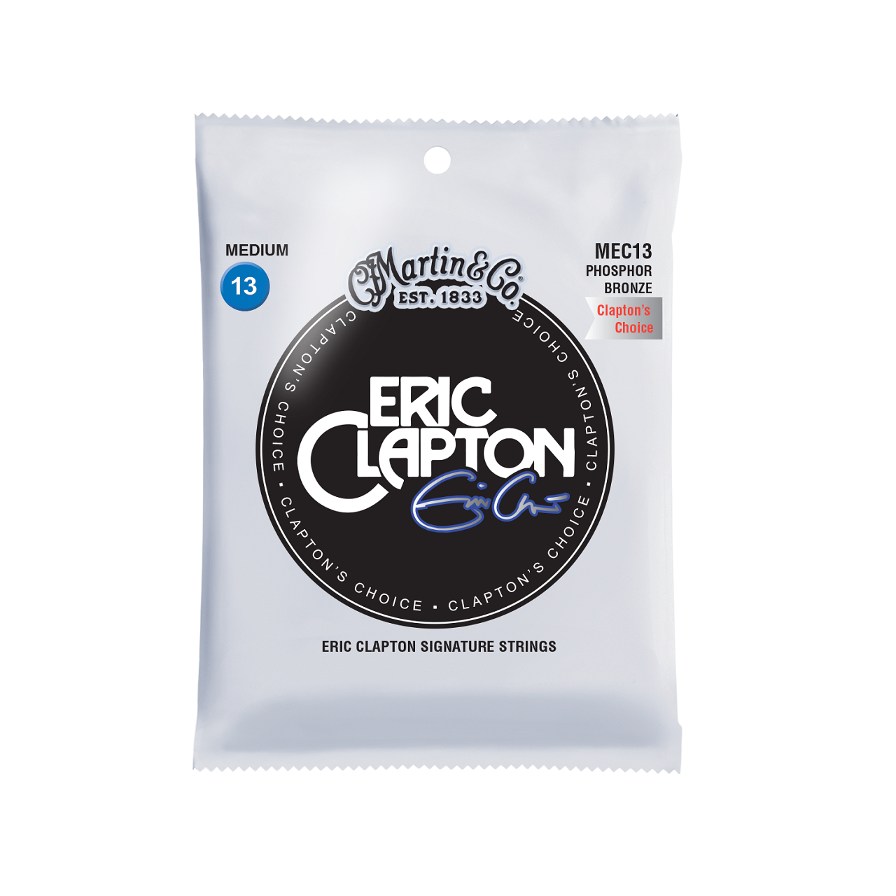 MEC13 Eric Clapton Guitar Strings Acoustic 92/8, Mediums