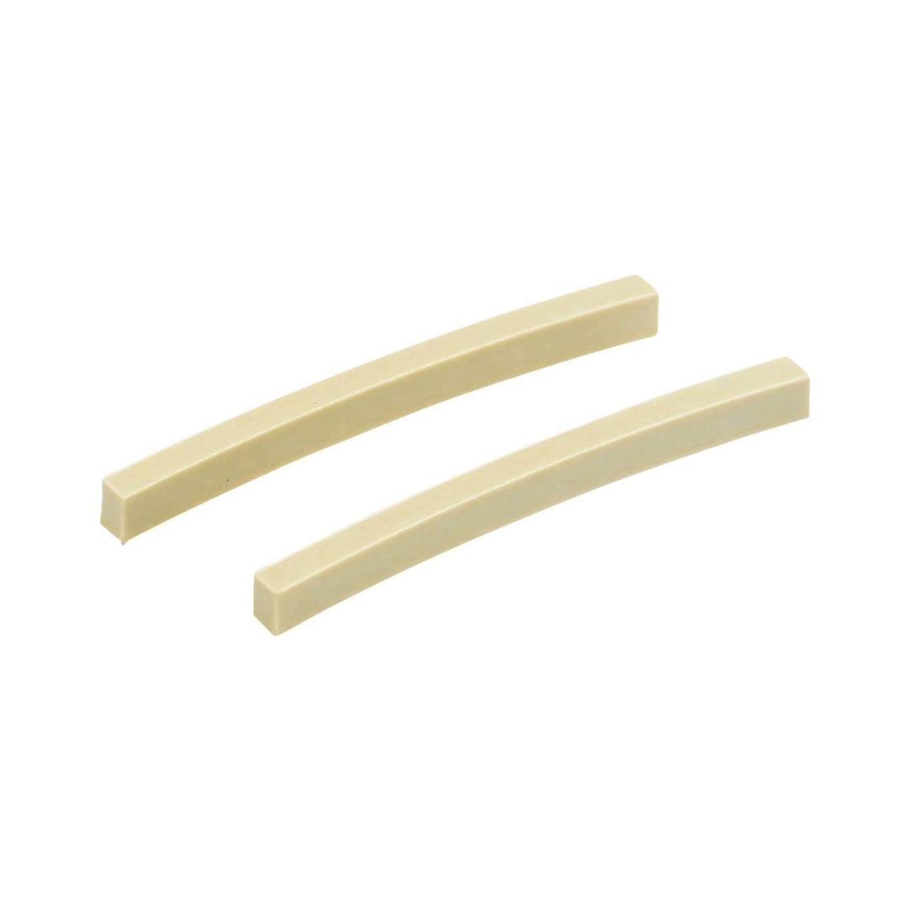 Simulated Bone Nut Blank - Sattel blank für Strat / Tele (2 Stück)