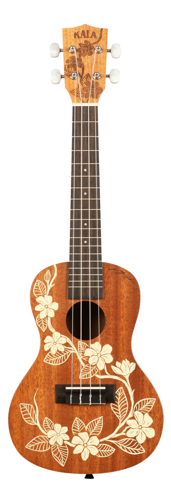 KA-GARDENIA-C - Gardenia Mahogany Concert Ukulele, with Bag