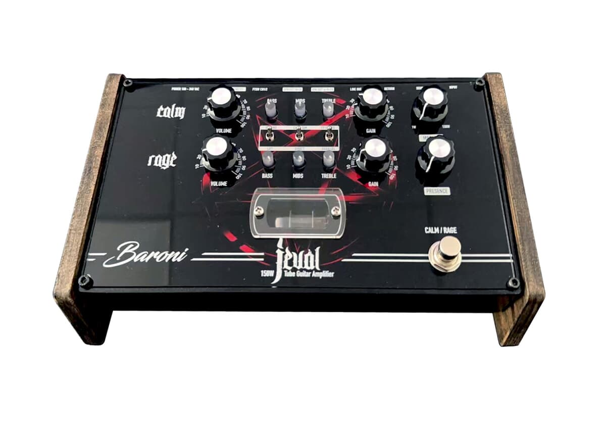 Jeval - Hybrid Tube Guitar Pedal Amplifier