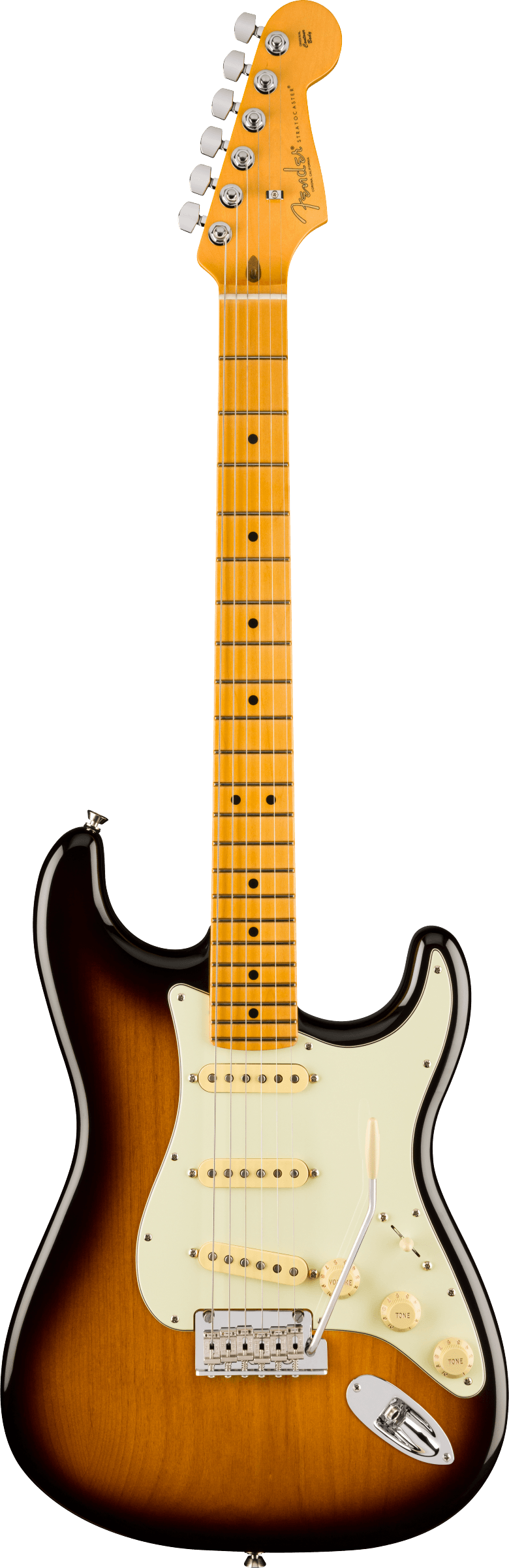 American Professional II Stratocaster, Maple Fingerboard, Anniversary 2-Color Sunburst