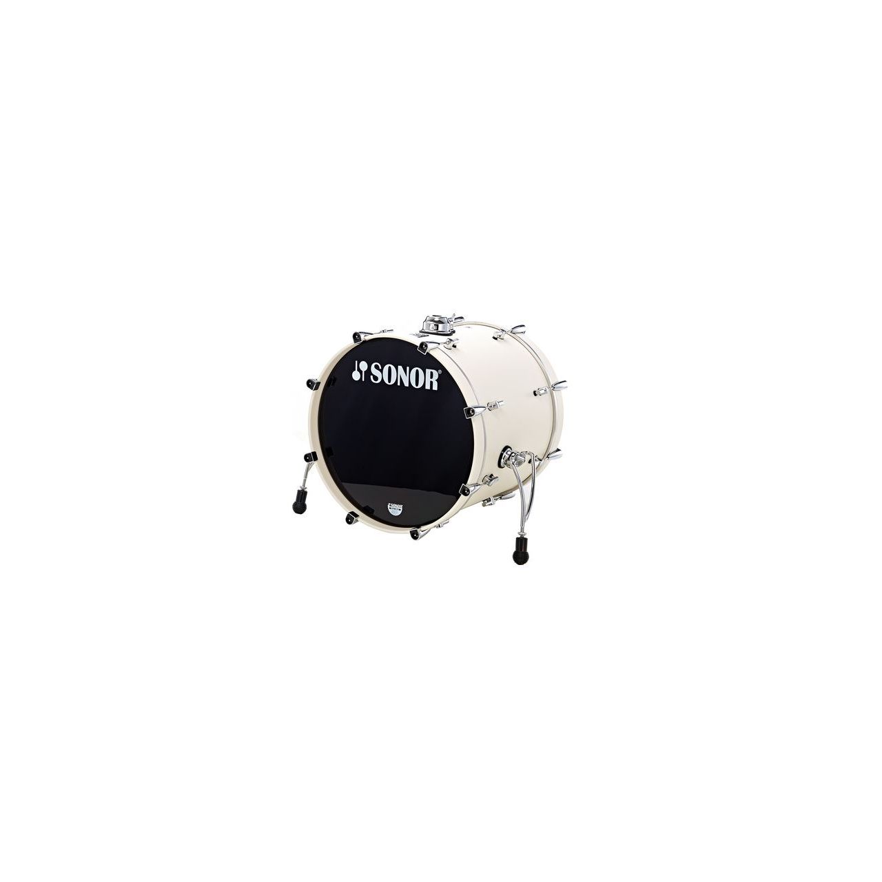 22" x 15" Prolite Bass Drum ohne Rosette Cream White