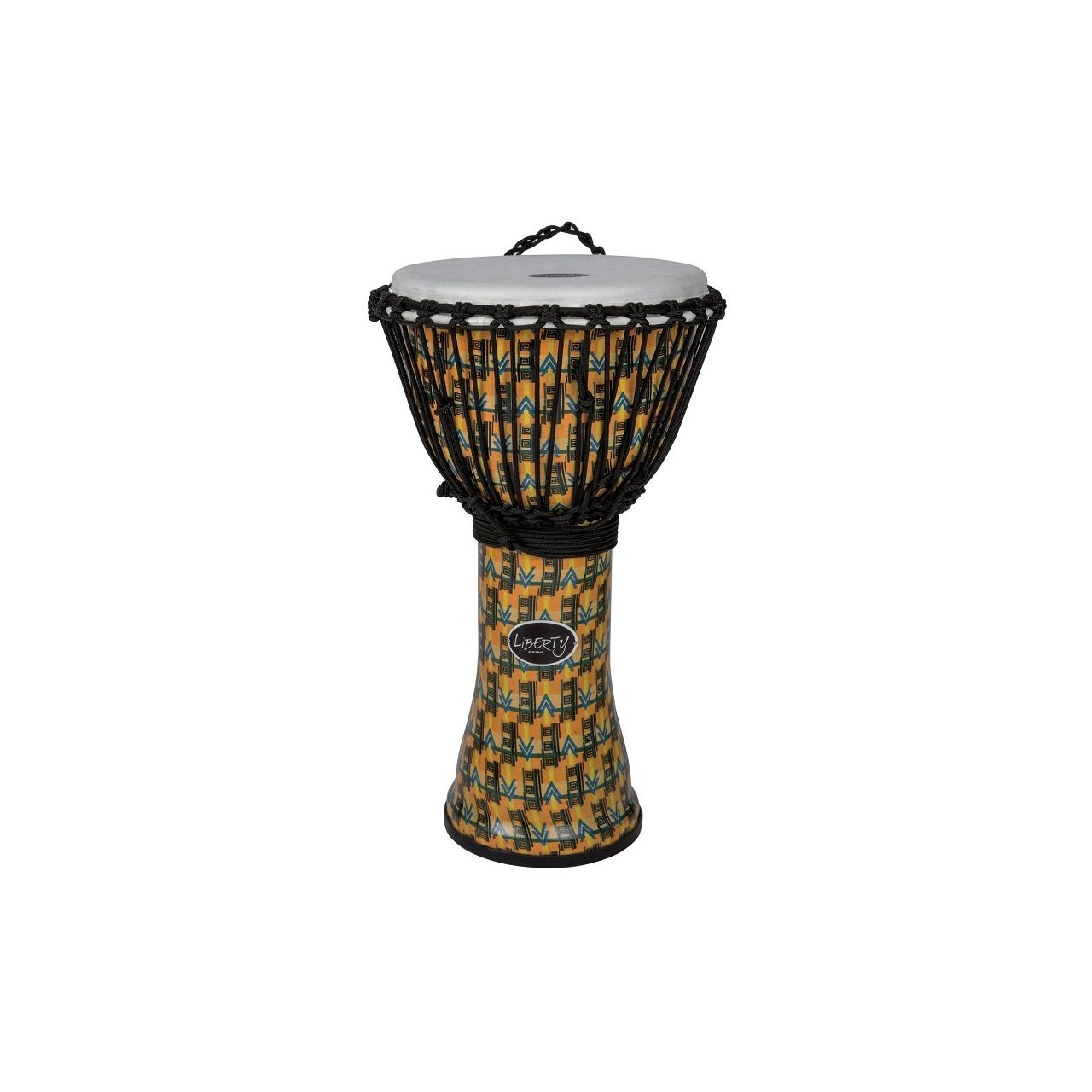 12" Djembe Liberty Serie Seilstimmung, Abstract Kente