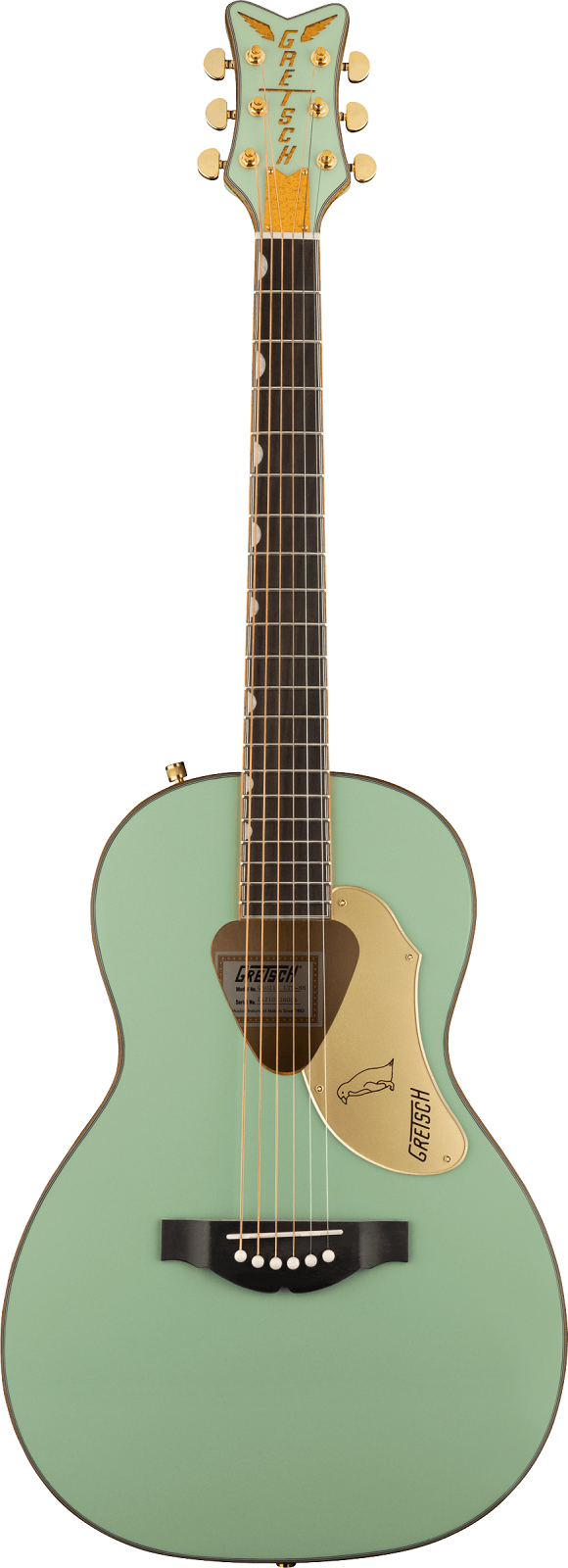 G5021E Rancher™ Penguin™ Parlor Acoustic/Electric, Mint Metallic (B-Stock)