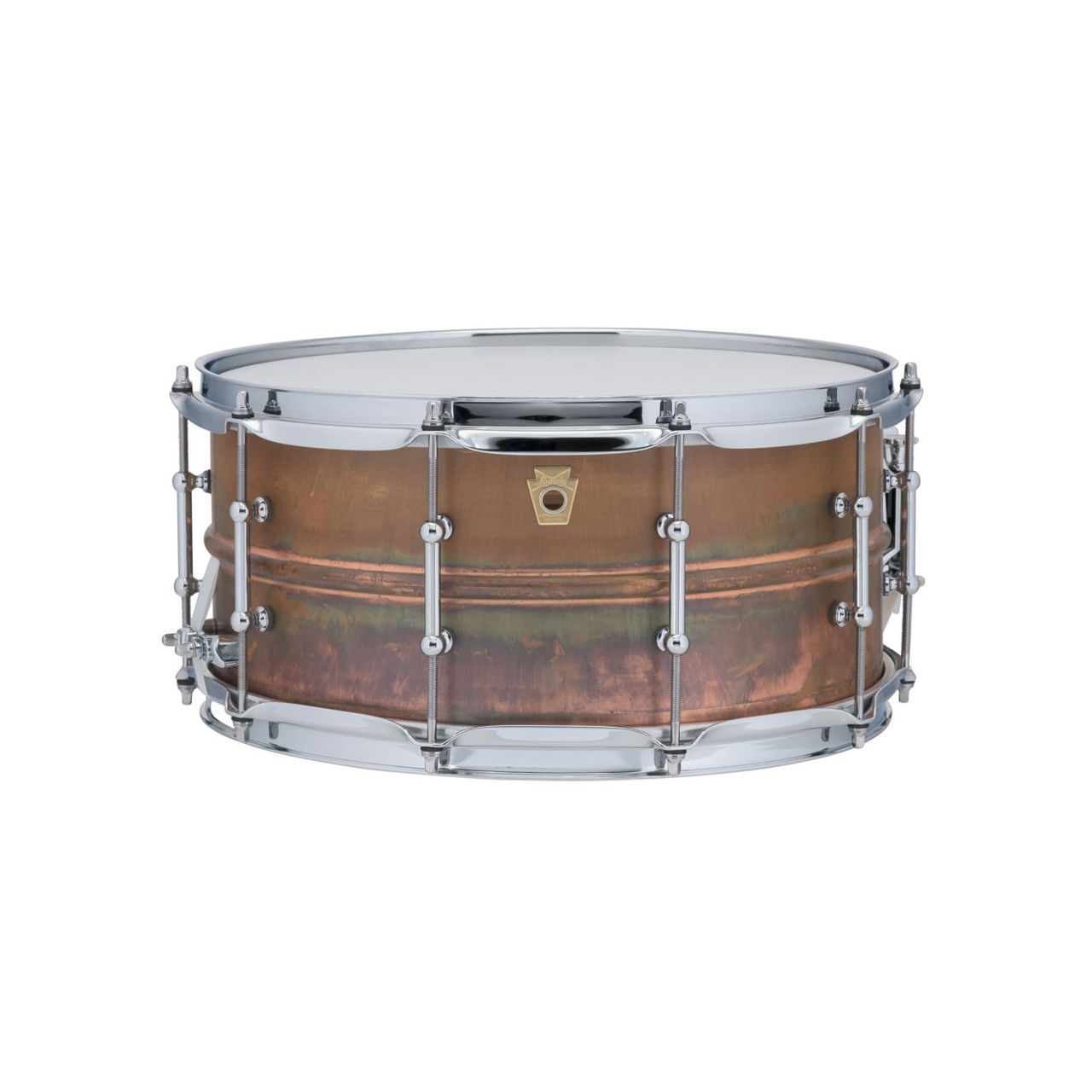 14" x 6,5" Copper Phonic Patina Shell Snare mit Tube Lugs