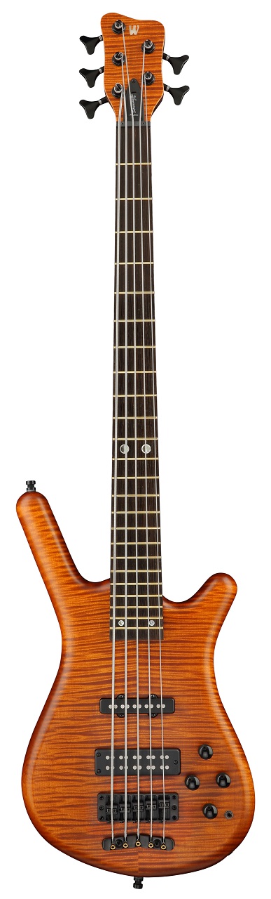 Streamette Bolt-On, Limited Edition 2022, 5-String - Special Amber Transparent Satin Finish