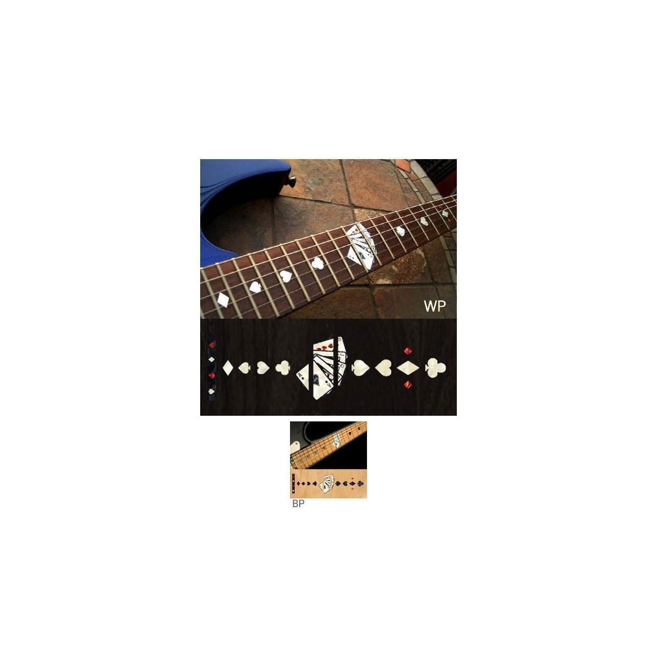 Inlay Stickers, Fret Mark-Playing Card(WP)